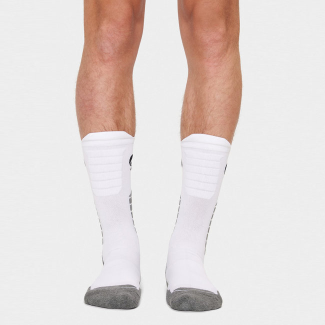 Evergreen Active Socks - White/Black/Grey | Comfortable Football Socks