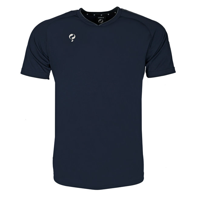 Q1905 Heren Trainingsshirt Maher Navy / Grijs / Wit