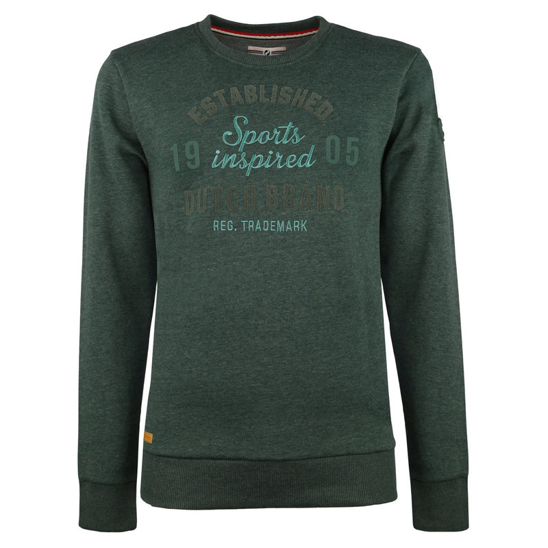 Heren Trui Zaandijk Donkergroen Q1905 Sweaters Heren | Altijd 25 70% korting |