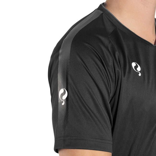 Kids Training Shirt Maher Black / Grey / White