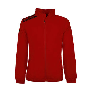 Q1905 Kids Windjack Elbers Rood / Zwart