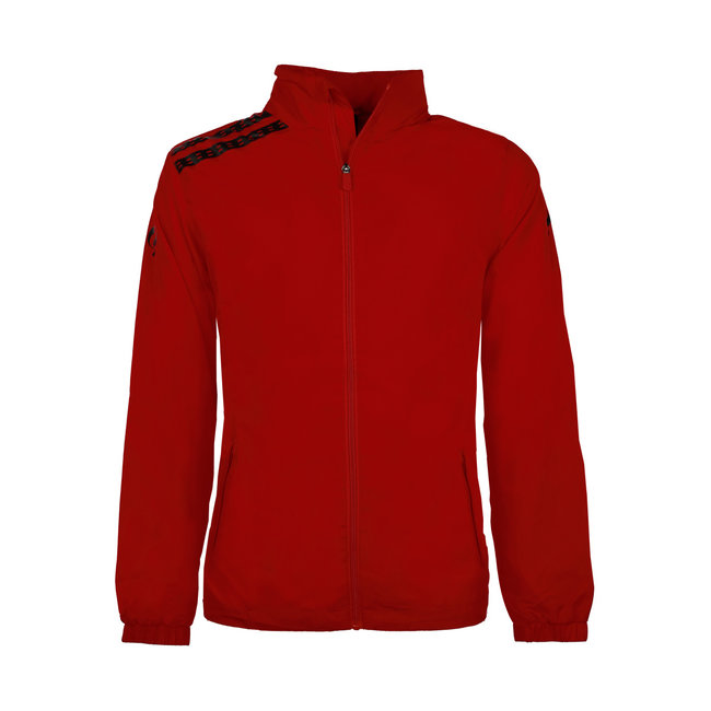 Q1905 Kids Windbreaker Elbers Red/Black