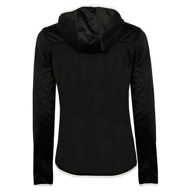 Dames Q Club hooded jacket  -  blue graphite