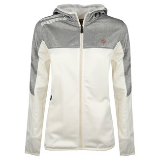 Q1905 Women's Q Club hooded jacket - snow white