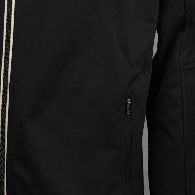 Men's Q Club hooded jacket - blue graphite