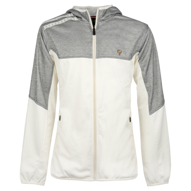 Q1905 Men's Q Club hooded jacket - snow white