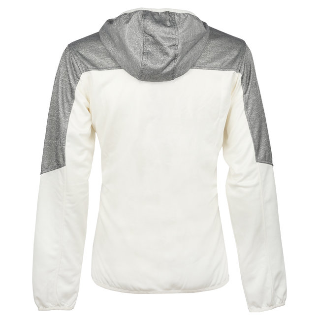 Men's Q Club hooded jacket - snow white