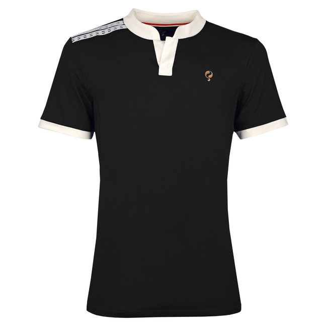 Q1905 Men Q Club polo -  blue graphite