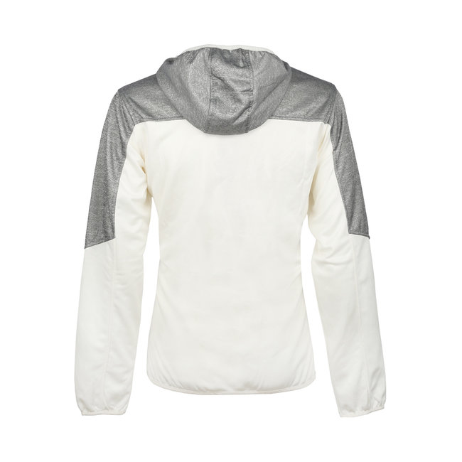 Kids Q Club hooded jacket  -  snow white