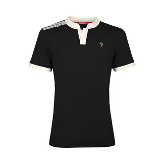 Q1905 Kids Q Club polo B  -  blue graphite
