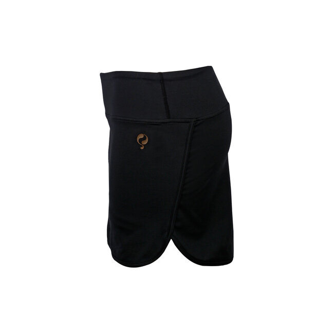 Kids Q skort brush  -  blue graphite