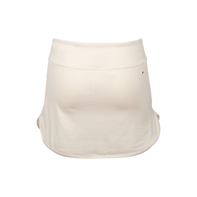Kids Q skort brush  -  snow white
