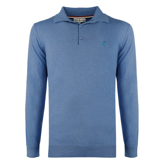 Men's Pullover Lunteren - Middle blue
