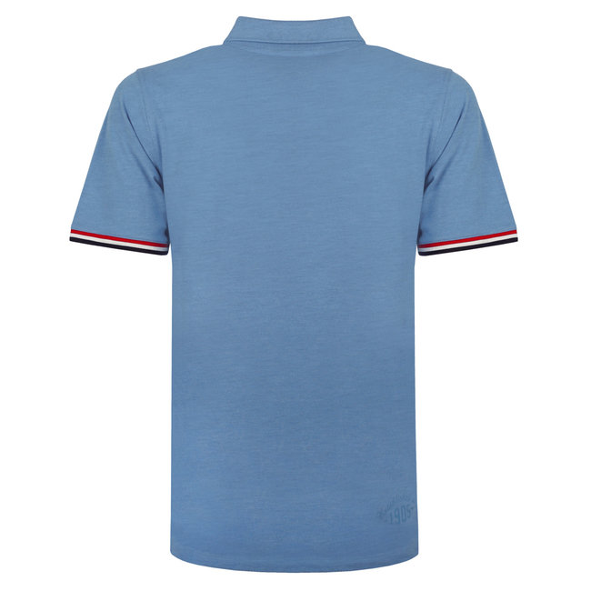 Men's Polo Bloemendaal - Light Denim Blue