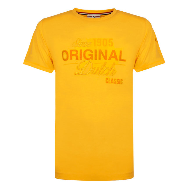 Q1905 Mens's T-shirt Loosduinen - Yellow