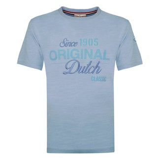 Q1905 Heren T-shirt Loosduinen - Lichtblauw