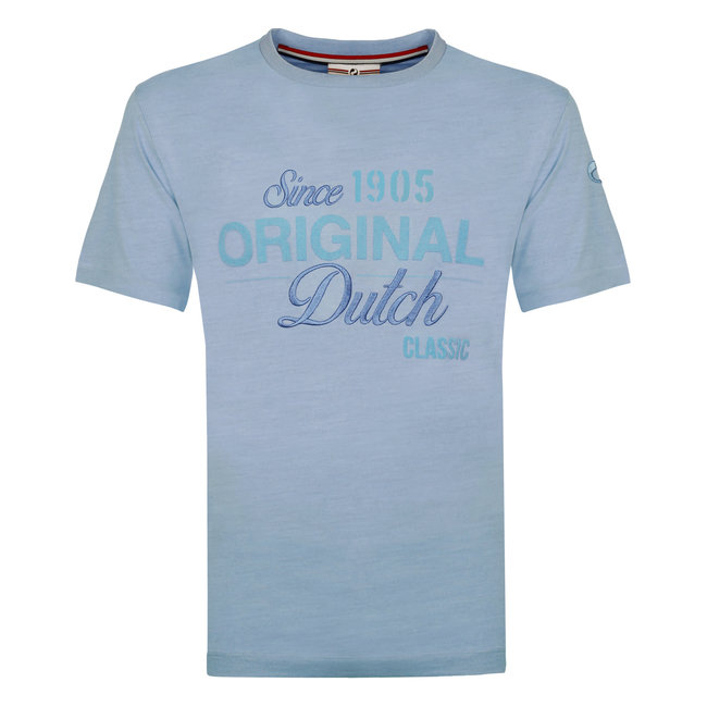 Mens's T-shirt Loosduinen -  Light Blue