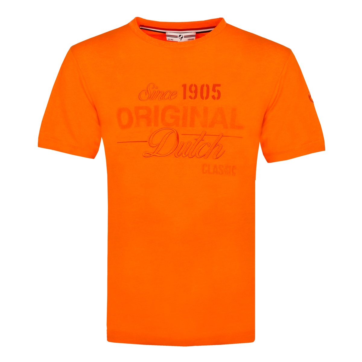 Heren T-shirt Loosduinen - NL oranje