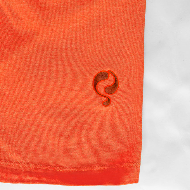 Heren T-shirt Loosduinen - Retro oranje