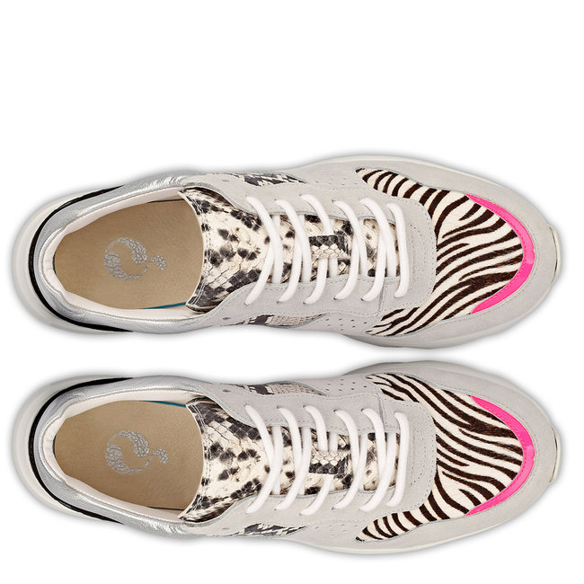 Dames Sneaker Hillegom - Wit/Multi