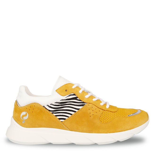Dames Sneaker Hillegom - Oker geel