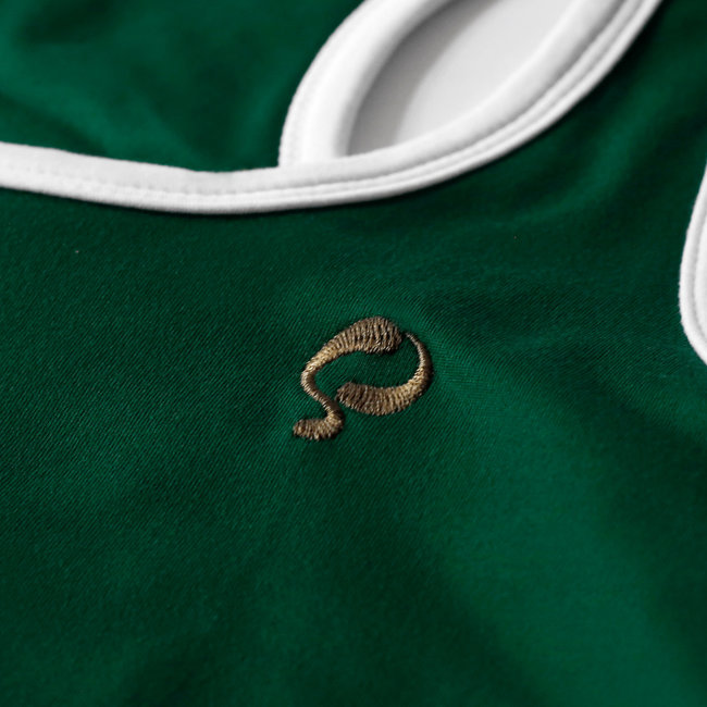 Women's Q tank top London - Evergreen