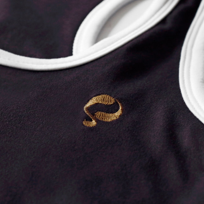 Dames Q tanktop London - Night Shade