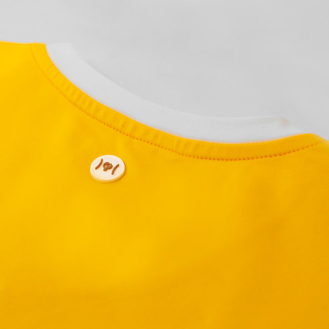 Dames Q long sleeve tee Parijs - Sulphur