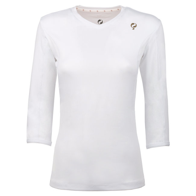 Q1905 Women's Q tee lsl Parijs - White