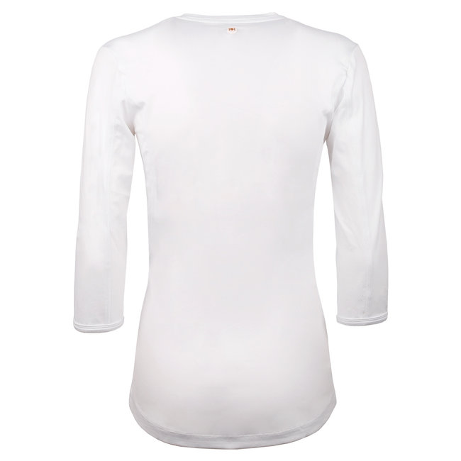 Women's Q long sleeve tee Paris - White