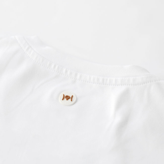 Dames Q long sleeve tee Parijs - White