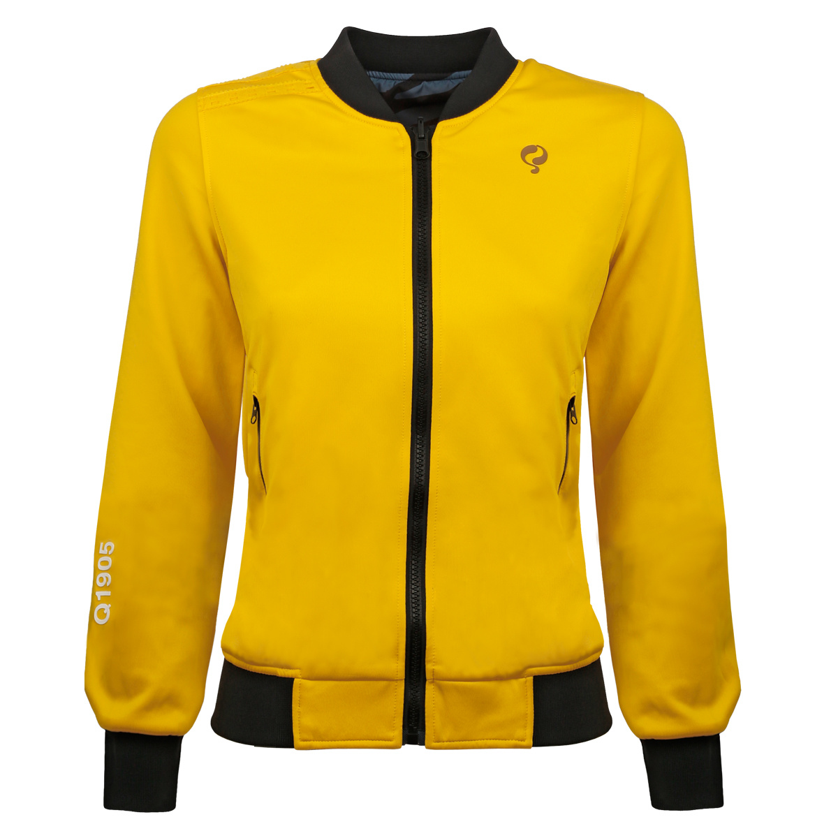 Dames Q Reversible Jacket Melbourne W | Print BG/China Blue + Sulphur Dames Q Reversible Jacket Melbourne W | Print BG/China Blue + Sulphur