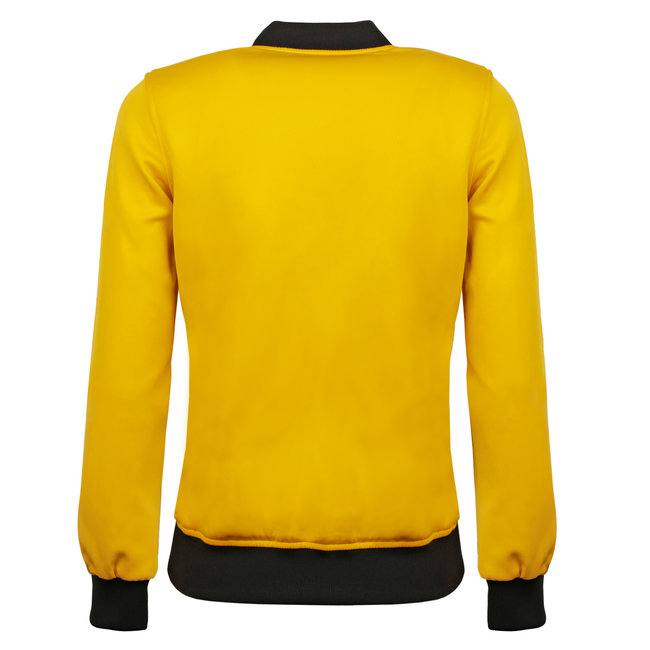 Women's Q Reversible Jacket Melbourne W - Print BG/China Blue + Sulfur