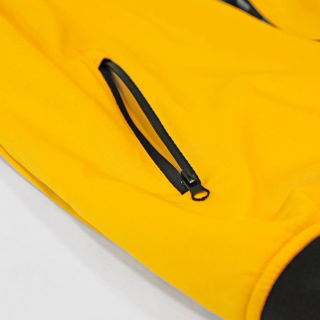 Dames Q Reversible Jacket Melbourne W - Print BG/China Blue + Sulphur