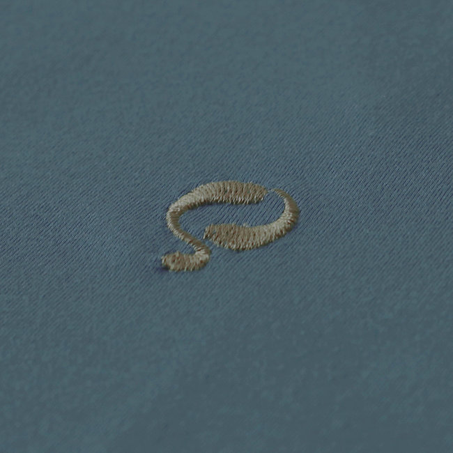 Heren Q tee Moskou - China Blue