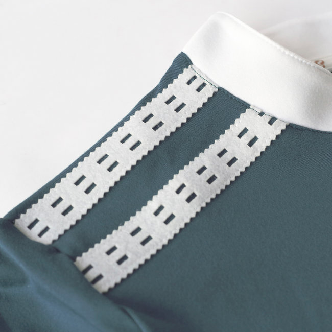 Heren Q tee Moskou - China Blue