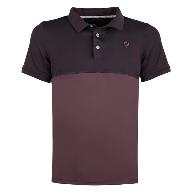 Q1905 Men's Q polo Antwerpen - Night Shade/Vintage Violet