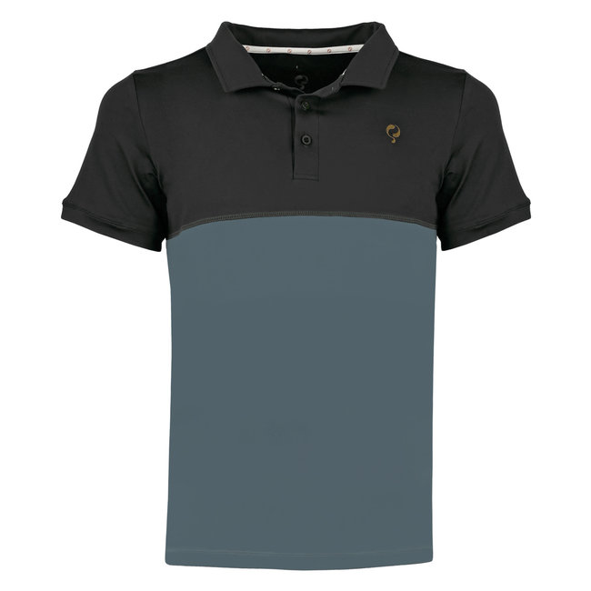 Heren Tennis Polo Antwerpen - Blue Graphite/China Blue