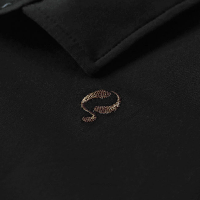 Men's Q polo Antwerp - Blue Graphite/China Blue