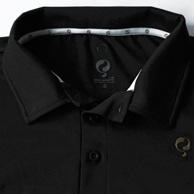 Men's Q polo Antwerp - Blue Graphite/China Blue