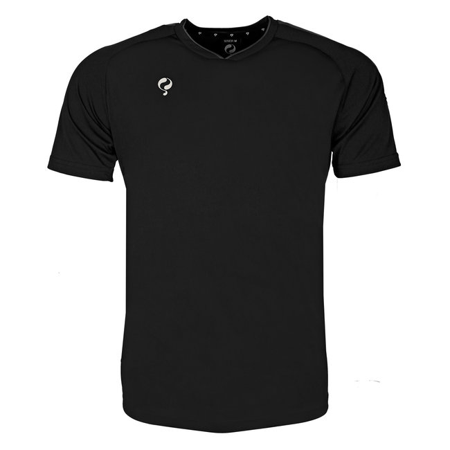 Heren Trainingsshirt Maher - Zwart / Grijs / Wit