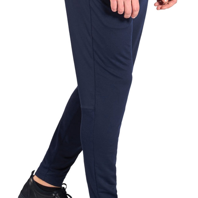 Evergreen Training Pants – Navy White | Slim Fit