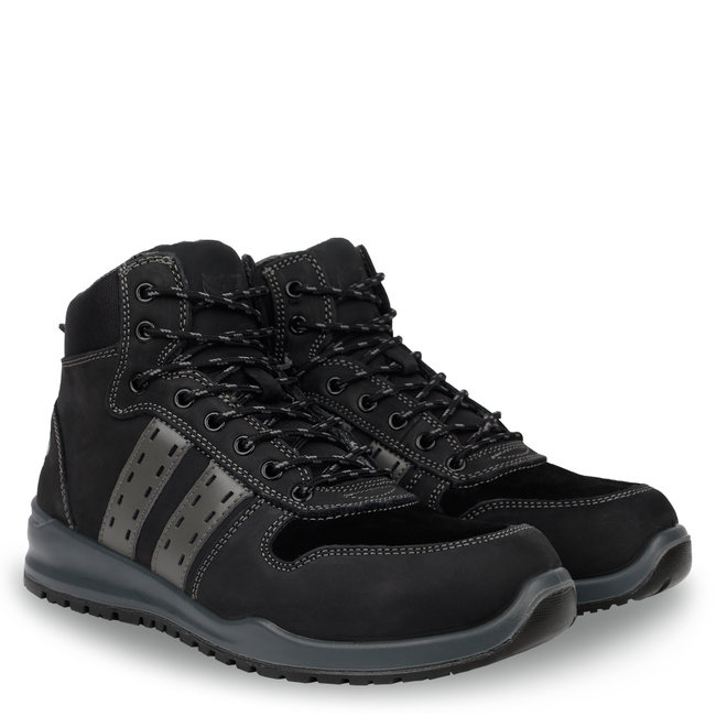 Safety shoe Sport mid - Black/Grey