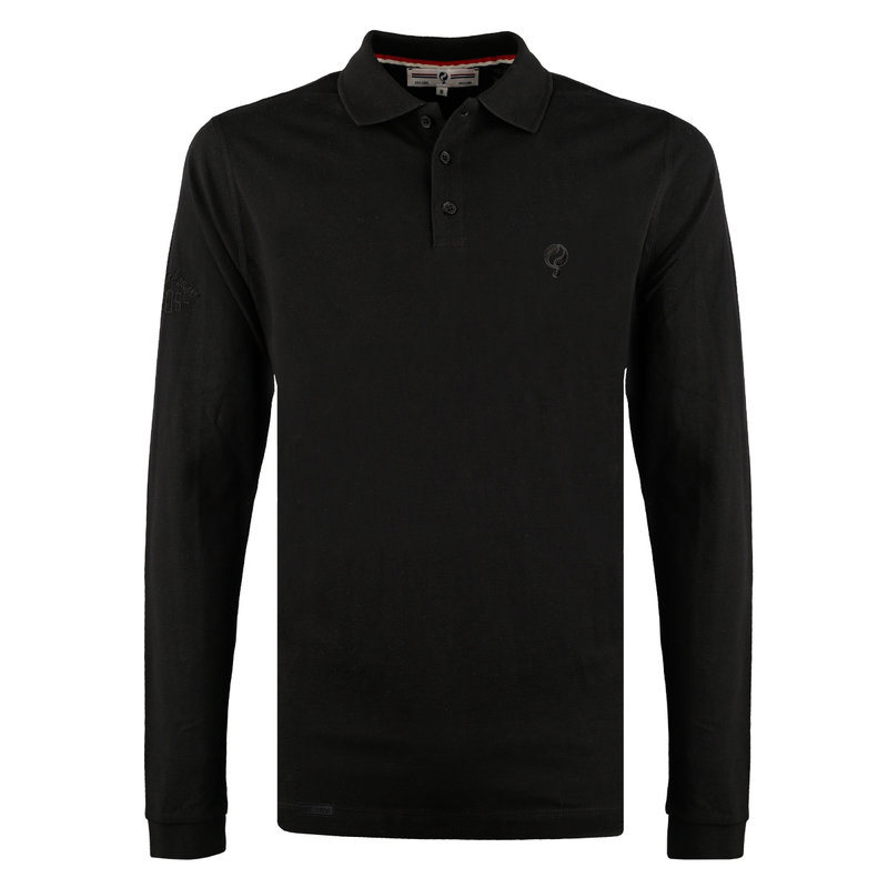 Heren Polo Blaricum Zwart Q1905 Q collection Heren Sweaters & Truien Q1905