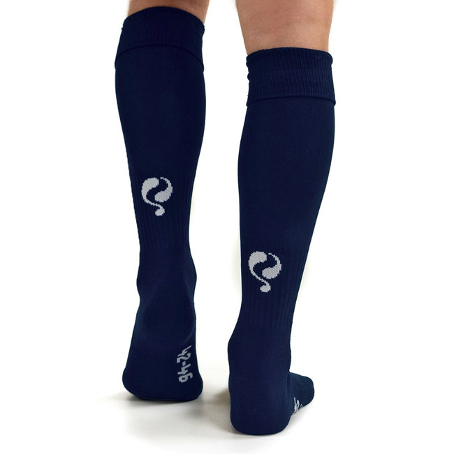 Teamsportkousen - Navy/Wit