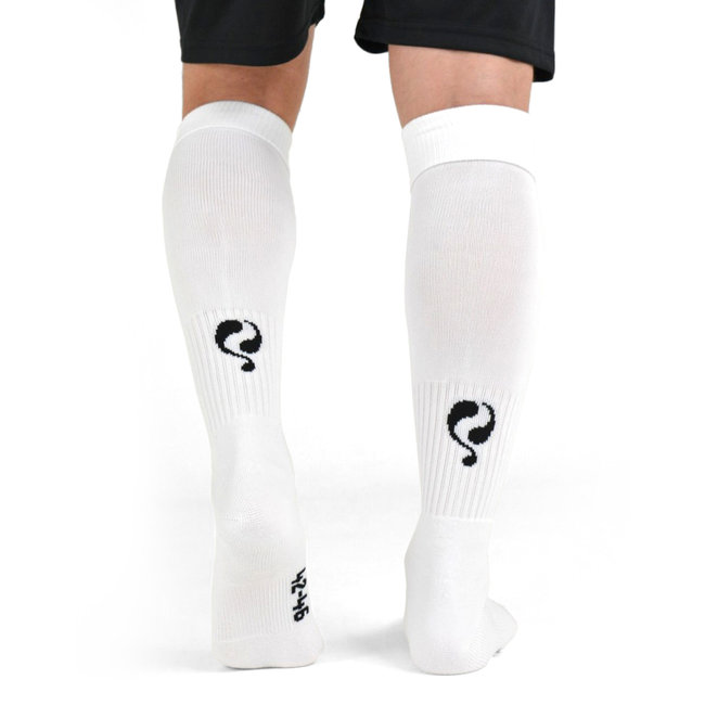 Teamsportkousen - Wit/Zwart