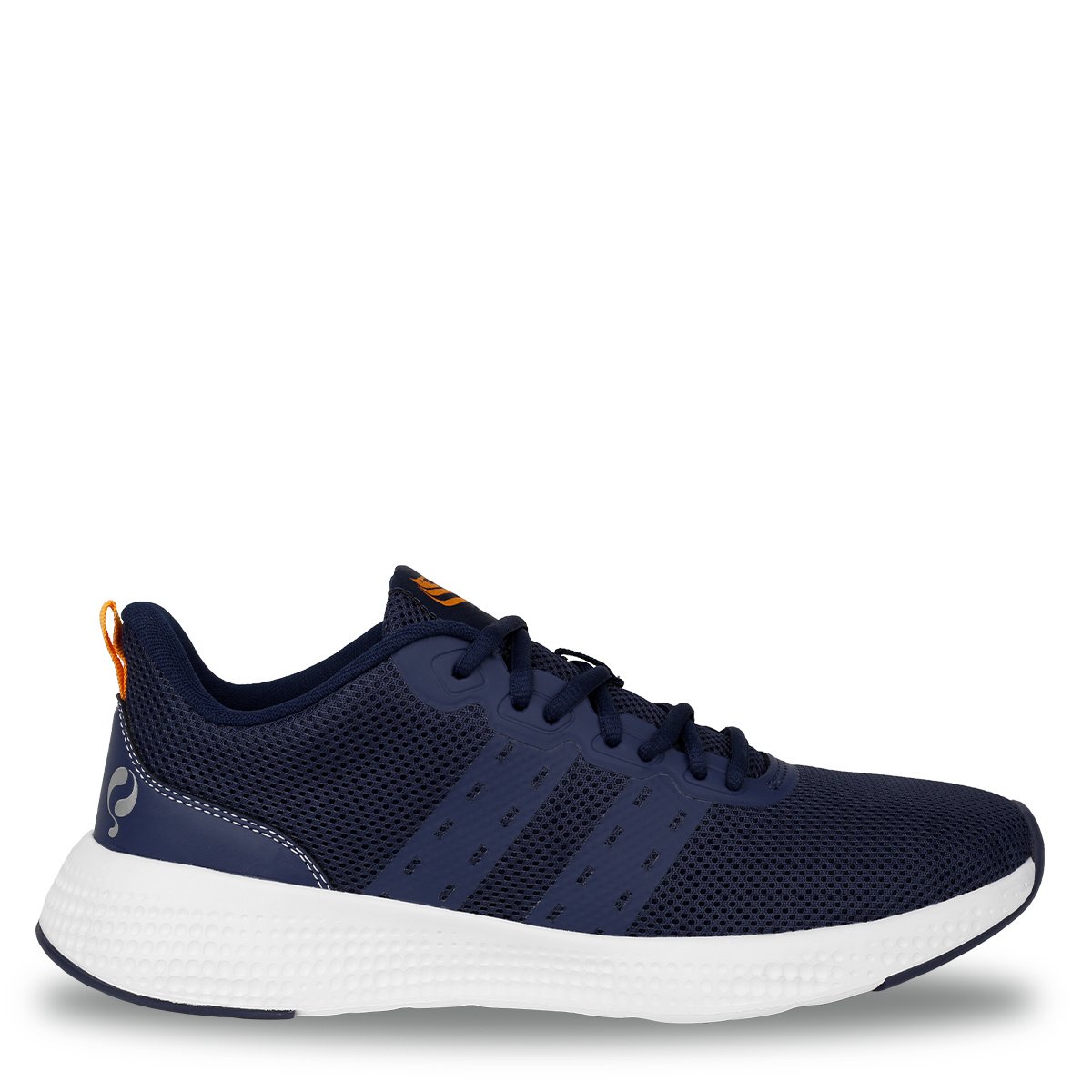 Heren Sneaker Oostduin - Donkerblauw/Oranje