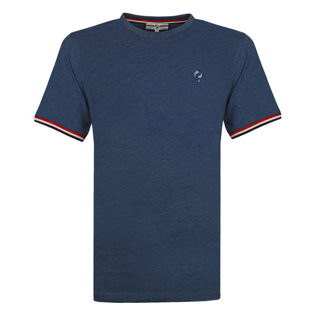 Q1905 Men's T-shirt Katwijk - Powder blue