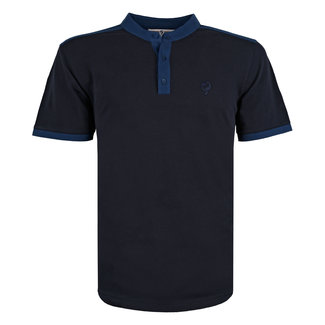 Q1905 Heren Polo Santpoort - Donkerblauw/Marine Blauw