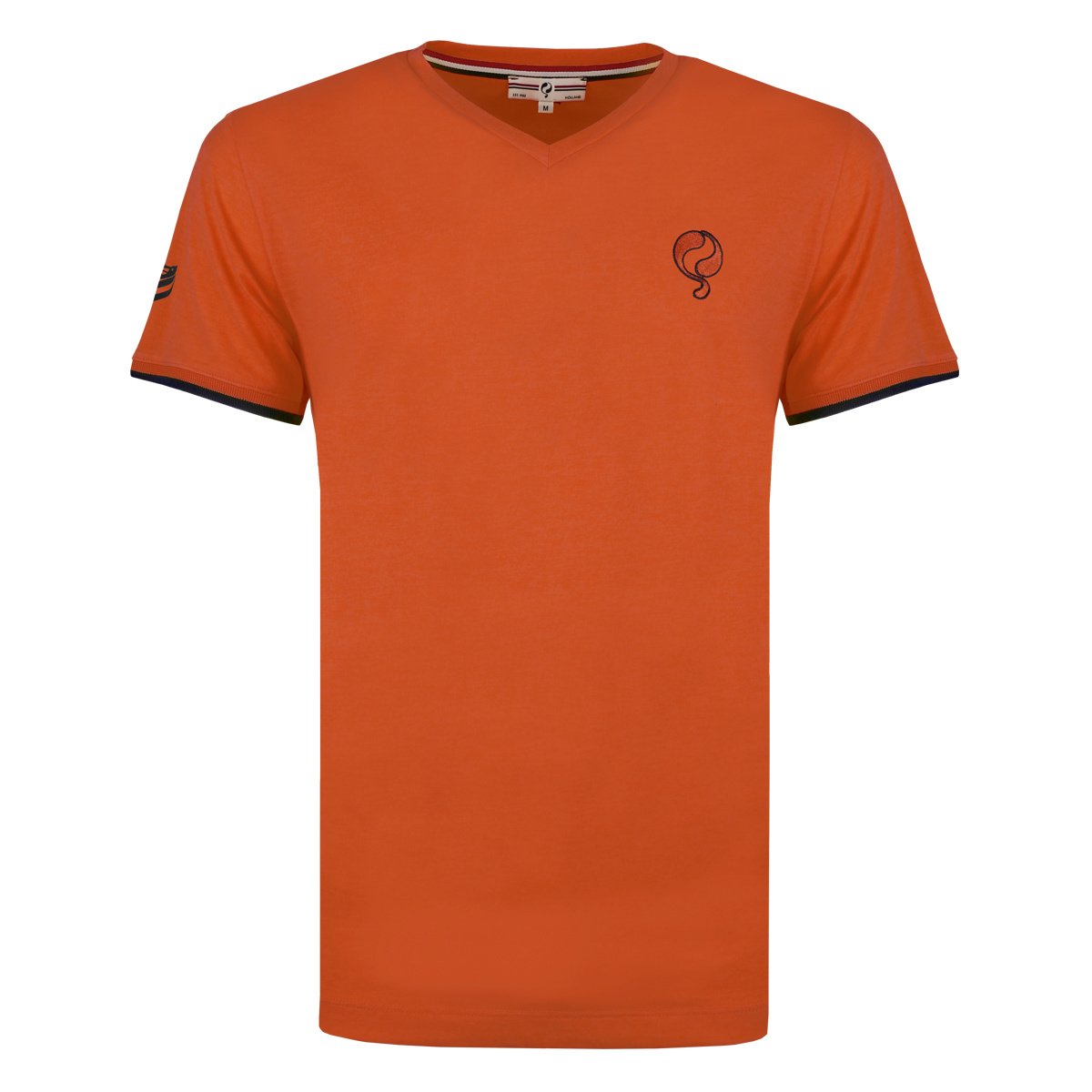 Heren T-shirt Egmond | Roest Oranje